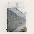 Norway I - Landscape and Nature Photography Duvet Cover Gallery Image 6