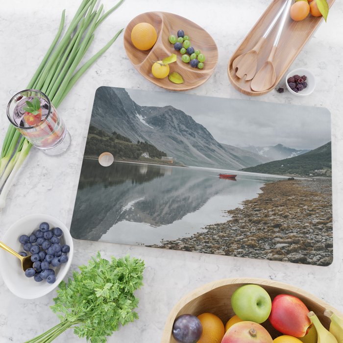 Norway I - Landscape and Nature Photography Cutting Board Gallery Image 2