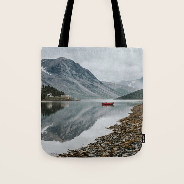 Norway I - Landscape and Nature Photography Tote Bag Gallery Image 1