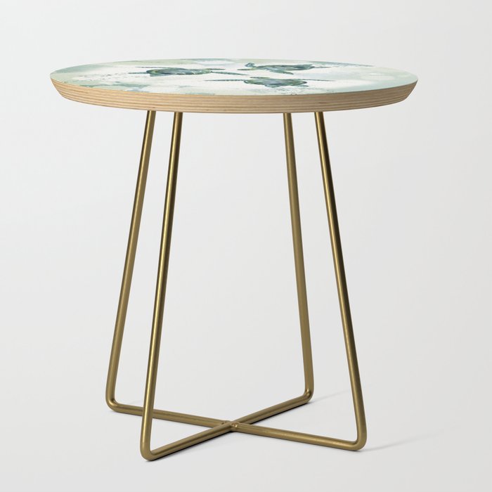Swimming Together 3 - Sea Turtle  Side Table Gallery Image 1