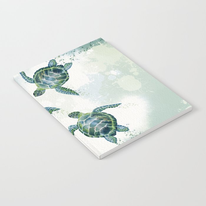 Swimming Together 3 - Sea Turtle  Notebook