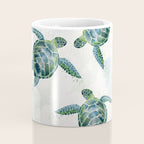 Swimming Together 3 - Sea Turtle  Coffee Mug Gallery Image 4