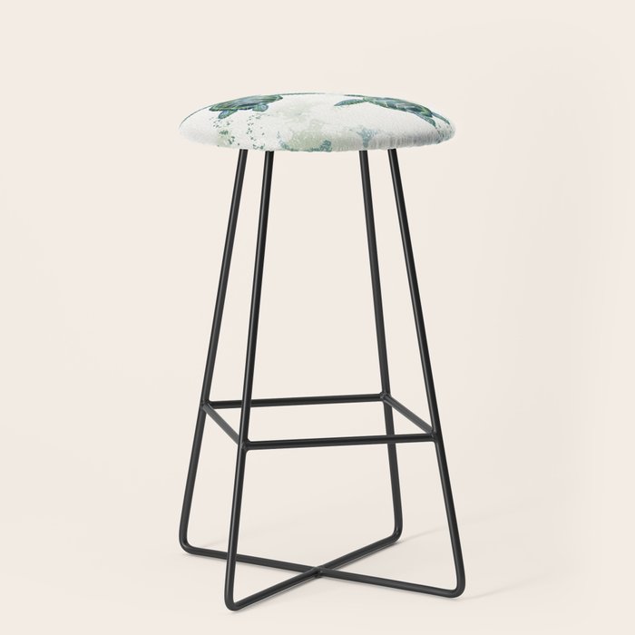 Swimming Together 3 - Sea Turtle  Stool Gallery Image 1