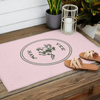 Yee Haw in Pink Outdoor Rug Gallery Image 2