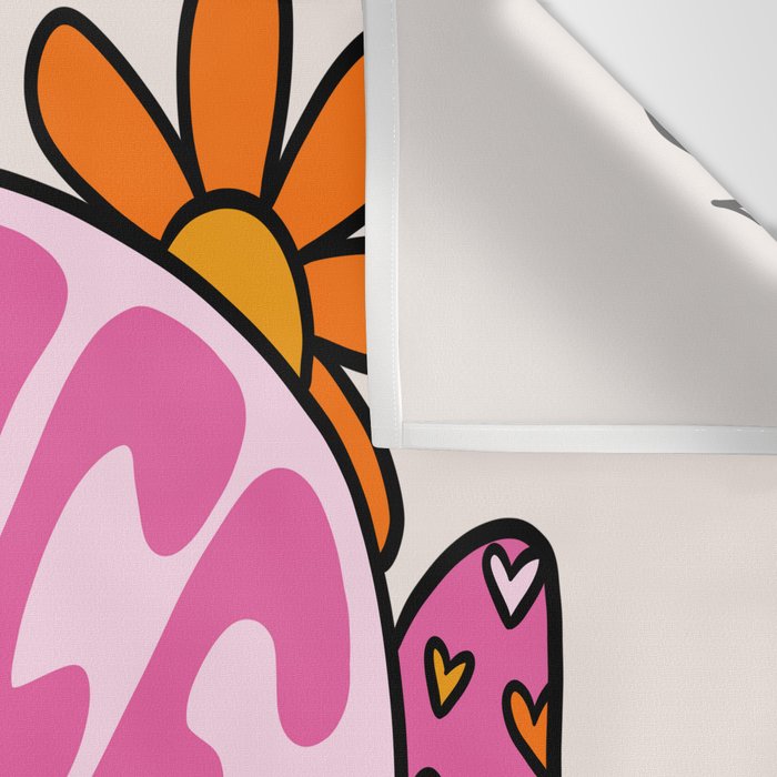 Cancer Skull Wall Tapestry Gallery Image 3