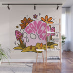 Cancer Skull Wall Mural Gallery Image 1