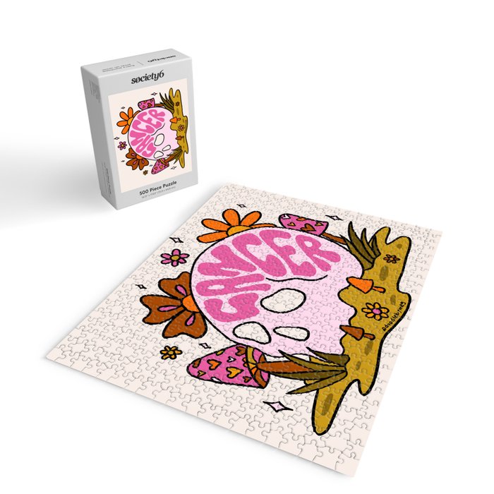 Cancer Skull Jigsaw Puzzle Gallery Image 2