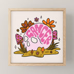 Cancer Skull Mini Art Print Gallery Image 1
