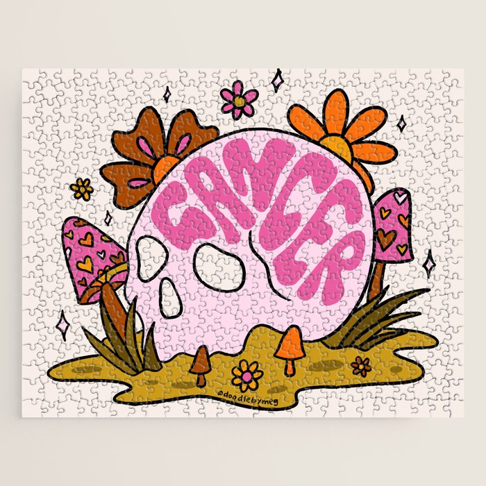 Cancer Skull Jigsaw Puzzle Gallery Image 1