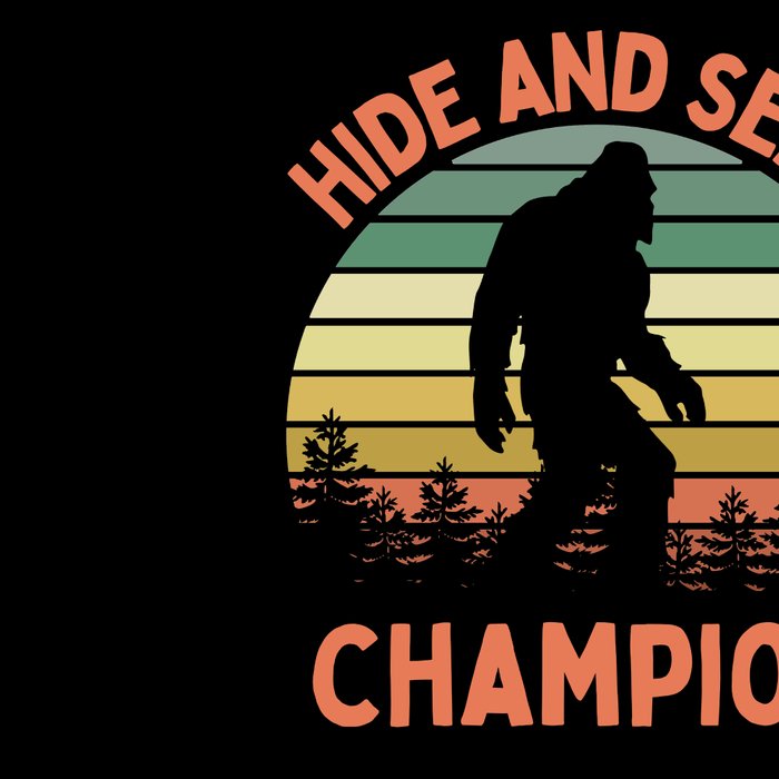 Bigfoot Hide And Seek Champion Funny Sasquatch Vintage Sunset Coffee Mug Gallery Image 2