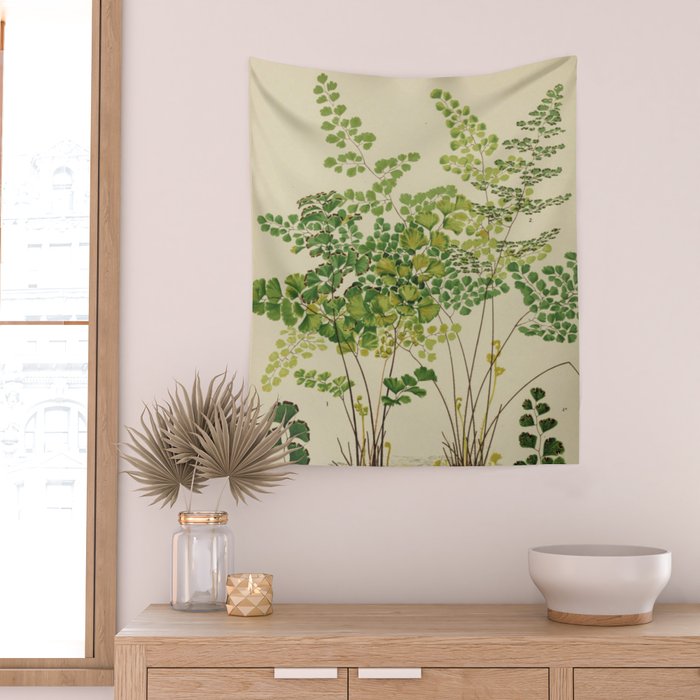 Maidenhair Ferns Wall Tapestry Gallery Image 2