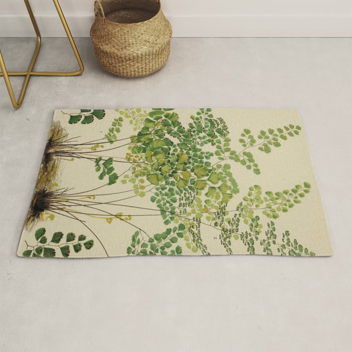 Maidenhair Ferns Rug Gallery Image 1