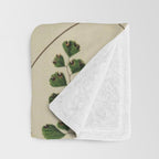 Maidenhair Ferns Throw Blanket Gallery Image 3