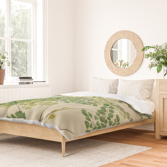 Maidenhair Ferns Duvet Cover Gallery Image 2