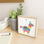 Mexican Donkey PinÌata â CMYK Palette Mini Art Print Gallery Image 2