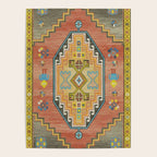 Moroccan Berber Geometric Rug Pattern Poster Gallery Image 4