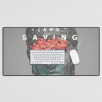 Loving & Saving Desk Mat Gallery Image 1