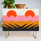 Landscape 02: Mid Century Abstraction Credenza Gallery Image 1
