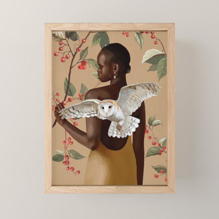 Stillness and Flight 2 Mini Art Print Gallery Image 1