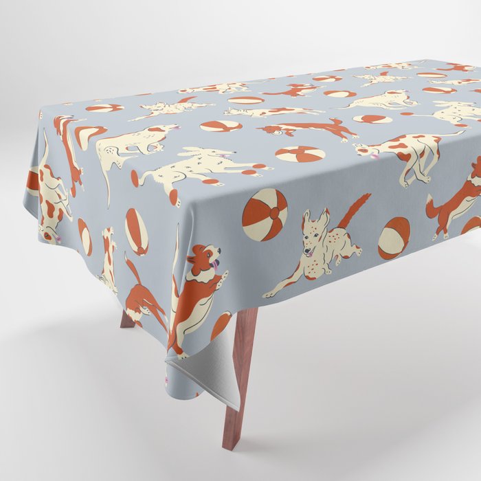 Dog Days Tablecloth Gallery Image 1