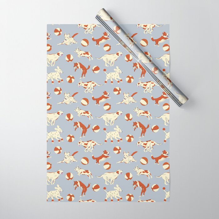 Dog Days Wrapping Paper Gallery Image 1