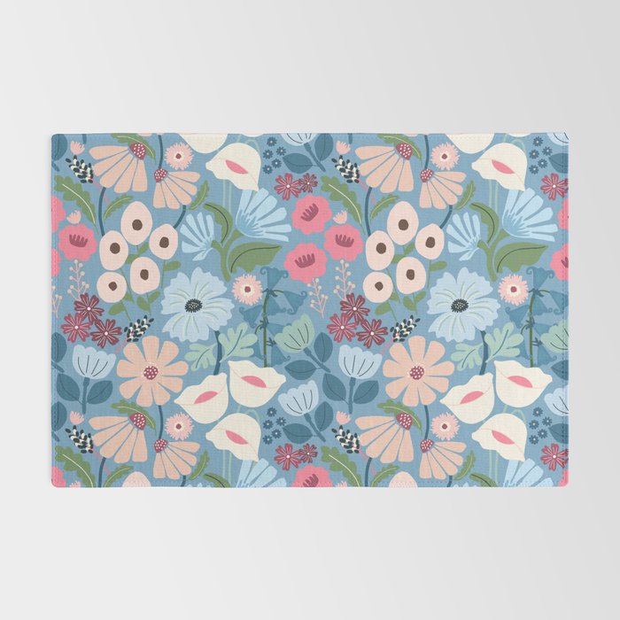 Meadow muse - heritage blue Rug Gallery Image 2