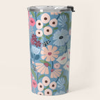 Meadow muse - heritage blue Travel Mug Gallery Image 2