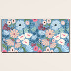 Meadow muse - heritage blue Desk Mat Gallery Image 3