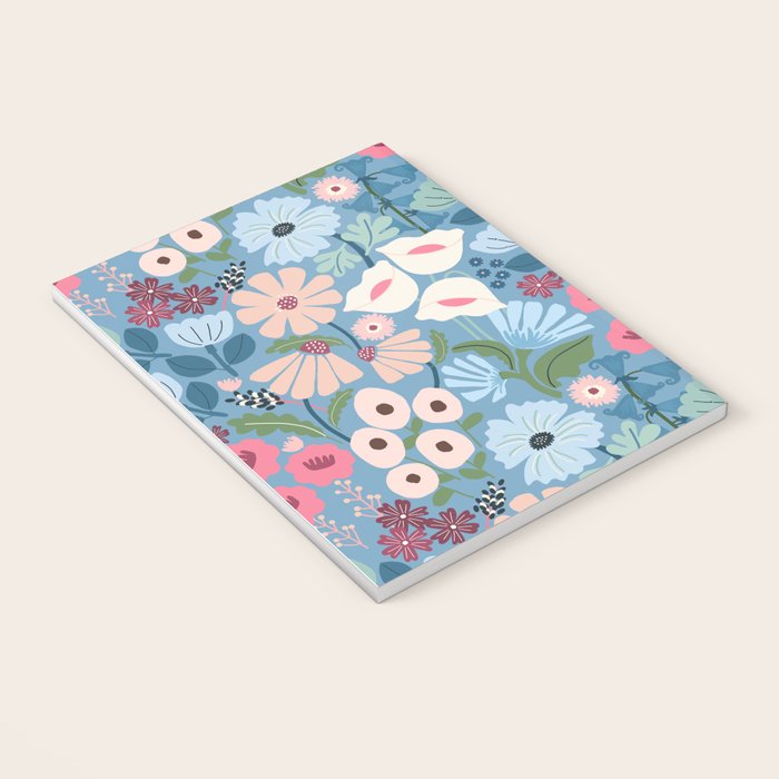 Meadow muse - heritage blue Notebook Gallery Image 3