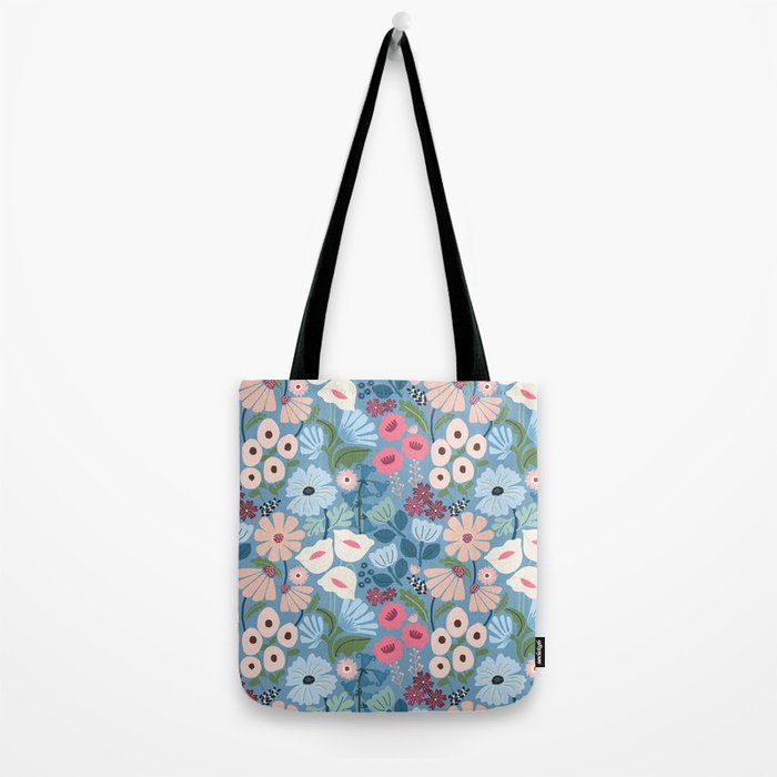 Meadow muse - heritage blue Tote Bag Gallery Image 2