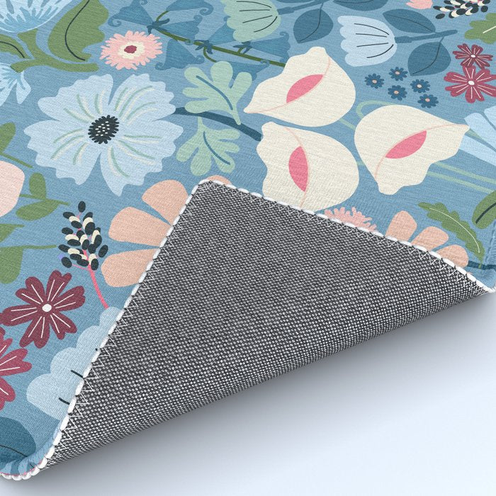 Meadow muse - heritage blue Rug Gallery Image 4