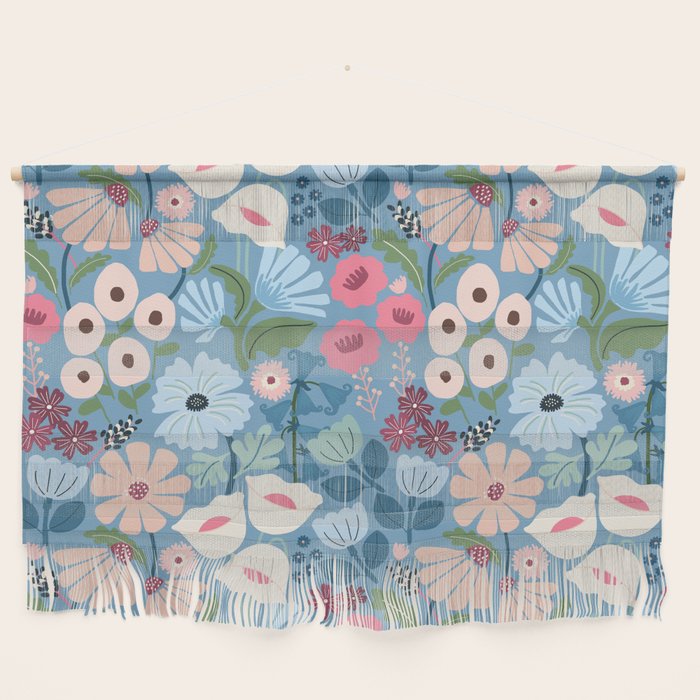 Meadow muse - heritage blue Wall Hanging Gallery Image 1
