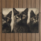 We are watching you. Outdoor Rug Gallery Image 1