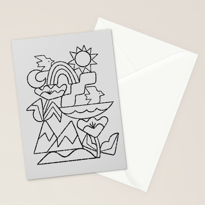 Stack No. 1 Stationery Card Gallery Image 2