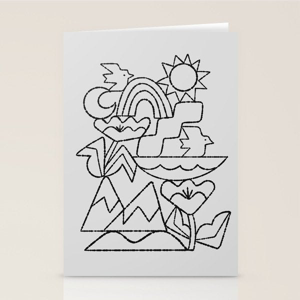 Stack No. 1 Stationery Card Gallery Image 2