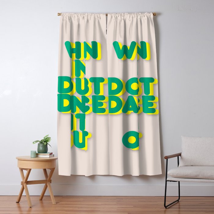 When in doubt dance it out no2 Window Curtain Gallery Image 5