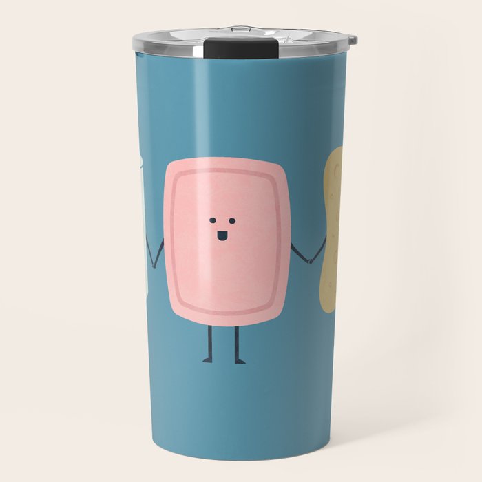 The Bathroom Gang Travel Mug Gallery Image 1