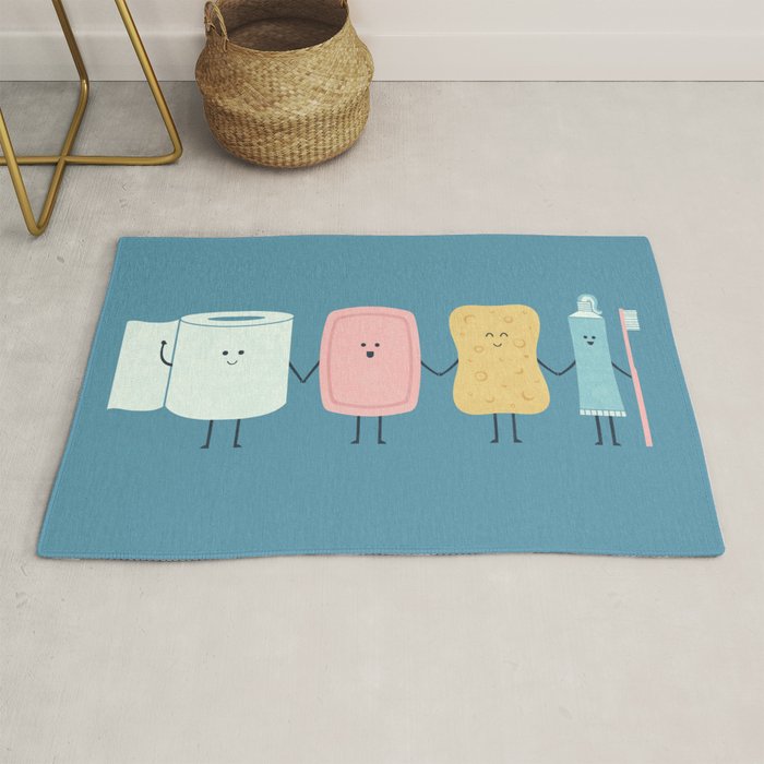 The Bathroom Gang Rug Gallery Image 1