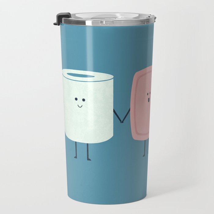 The Bathroom Gang Travel Mug Gallery Image 3