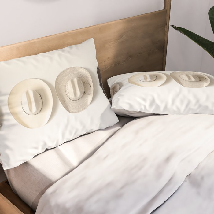 Cowboy Hat Wall Pillow Sham Gallery Image 2