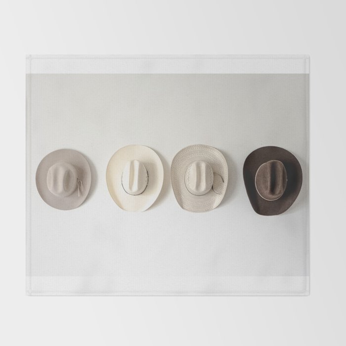 Cowboy Hat Wall Throw Blanket Gallery Image 2