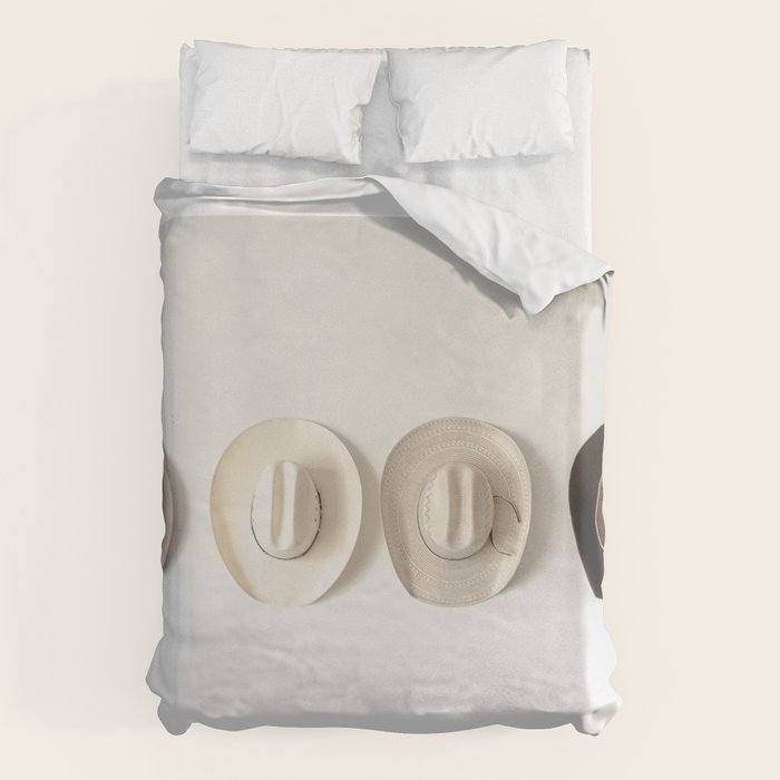 Cowboy Hat Wall Duvet Cover Gallery Image 1