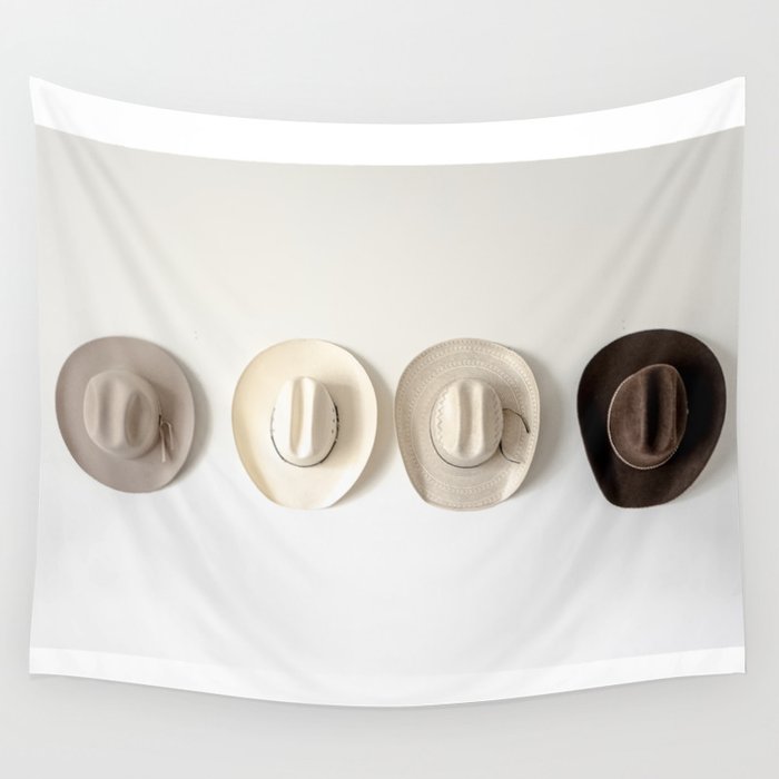 Cowboy Hat Wall Wall Tapestry Gallery Image 4