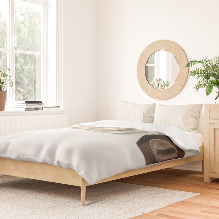 Cowboy Hat Wall Duvet Cover Gallery Image 2