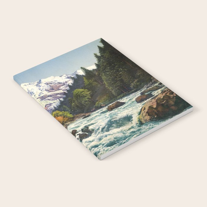 Mountains Forest Rocky River Notebook Gallery Image 2