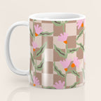 CELIE CHECKER Inspired by PANTONE 17 1230 Mocha Mousse Coffee Mug Gallery Image 3