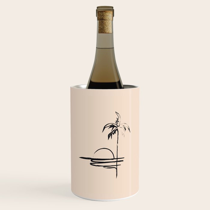 Abstract Landscape Wine Chiller Gallery Image 1