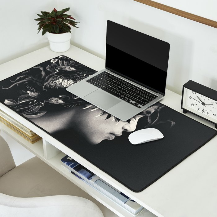 Night Bloom Desk Mat Gallery Image 2