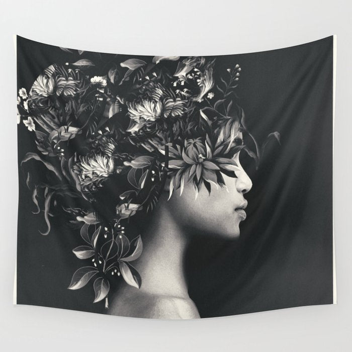 Night Bloom Wall Tapestry Gallery Image 4