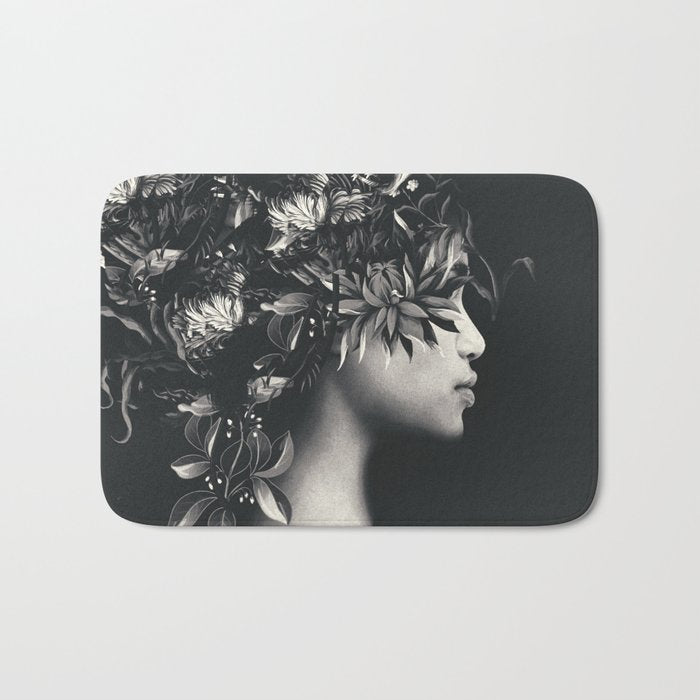 Night Bloom Bath Mat Gallery Image 1